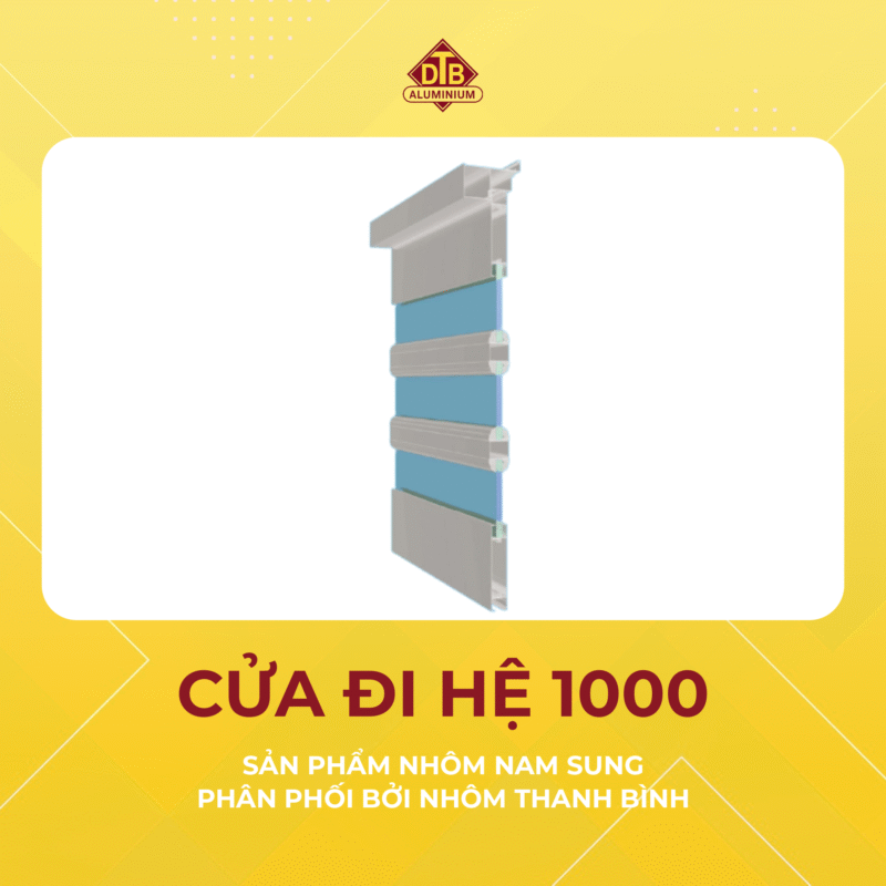 Cửa đi hệ 1000