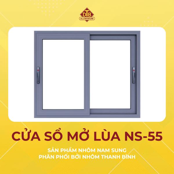 Cửa sổ lùa NS55