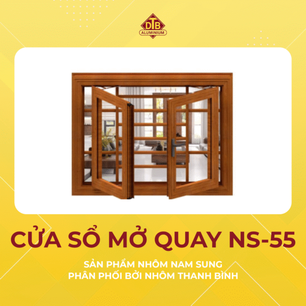 cửa sổ mở quay