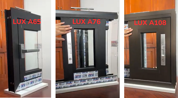 nhôm Lux65 – Lux76 – Lux108