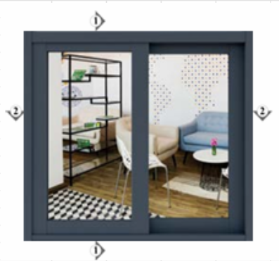 Cửa sổ mở lùa NS-93