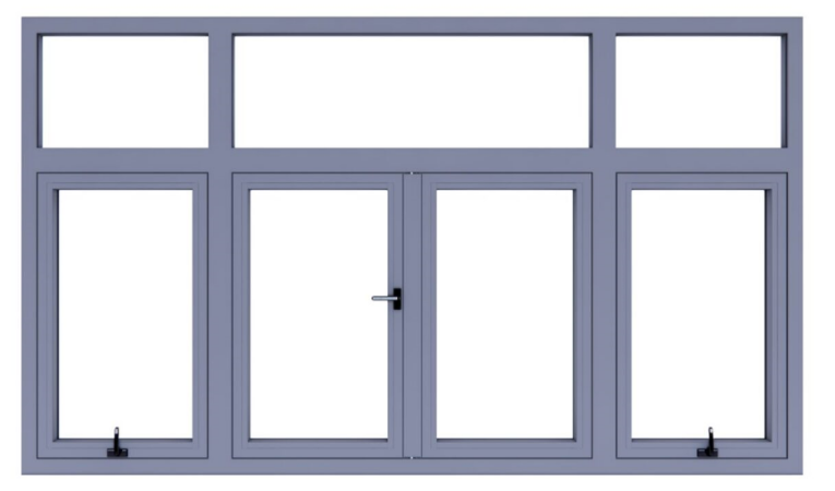Cửa sổ mở hất 55